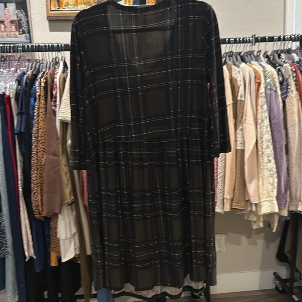 #333 MTS PLAID DRESS - Picture 7 of 7